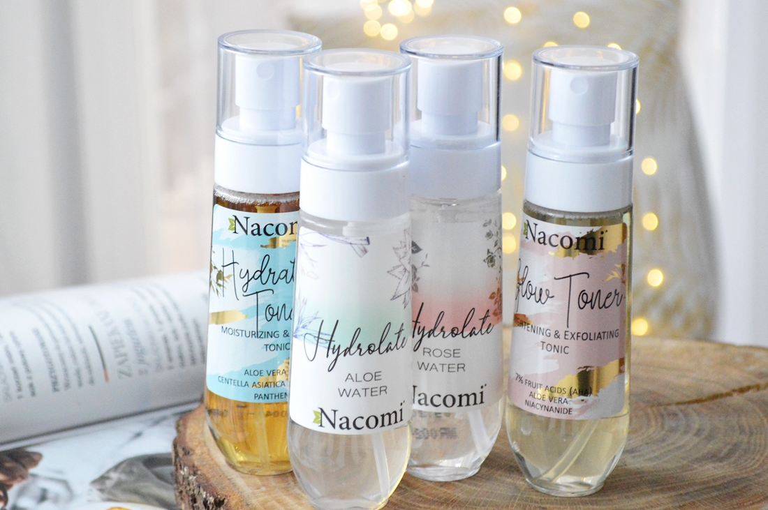 toniki do twarzy Nacomi puderek.com.pl